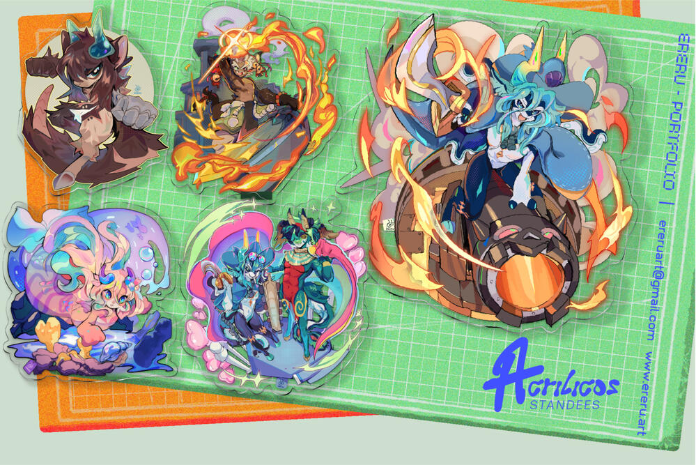 Originales - Standees de acrilico y personalizados.