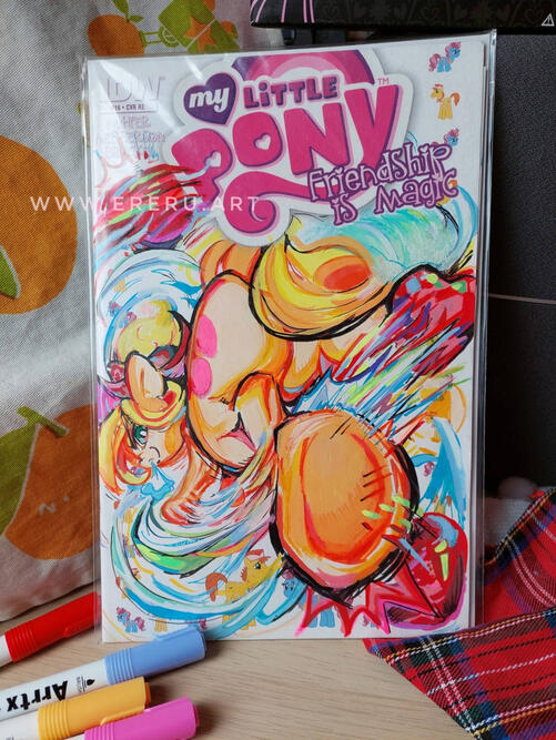 Comisión ~ Portada de Comic a Color